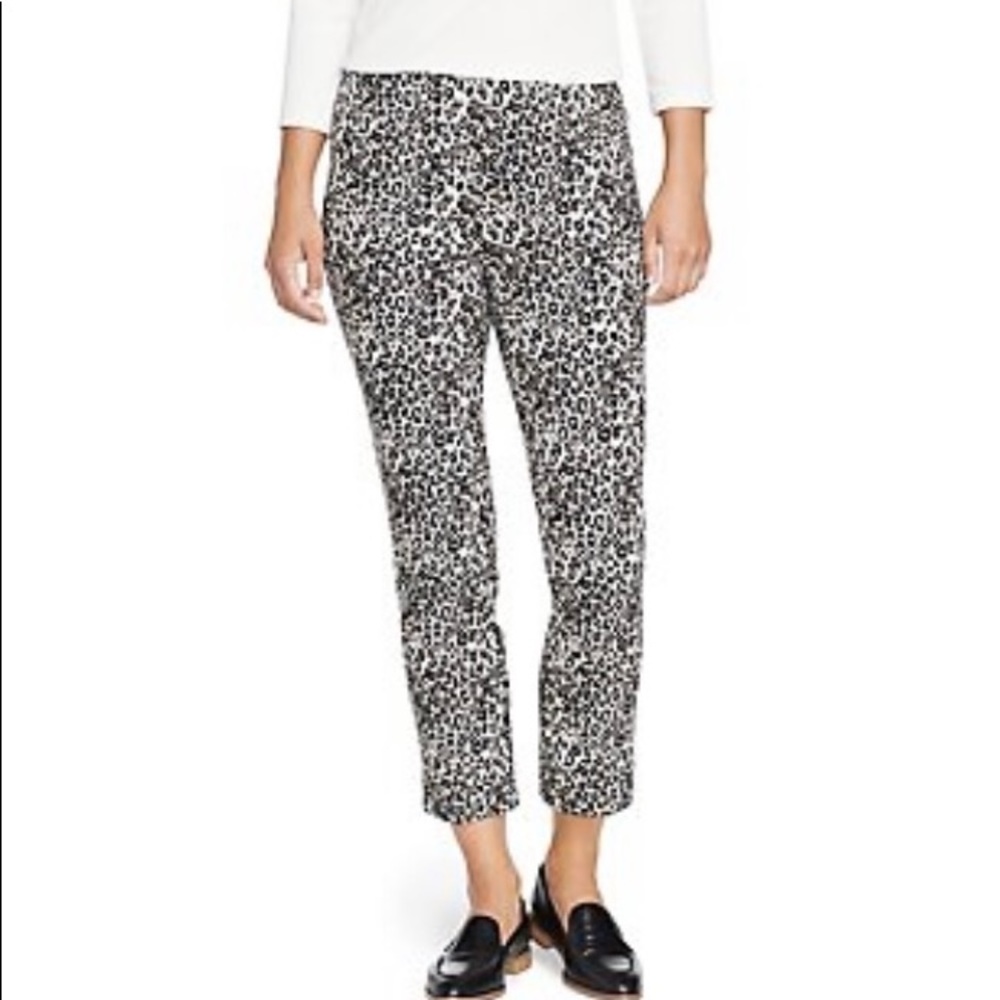 Van Heusen cheetah print super stretch crop pants